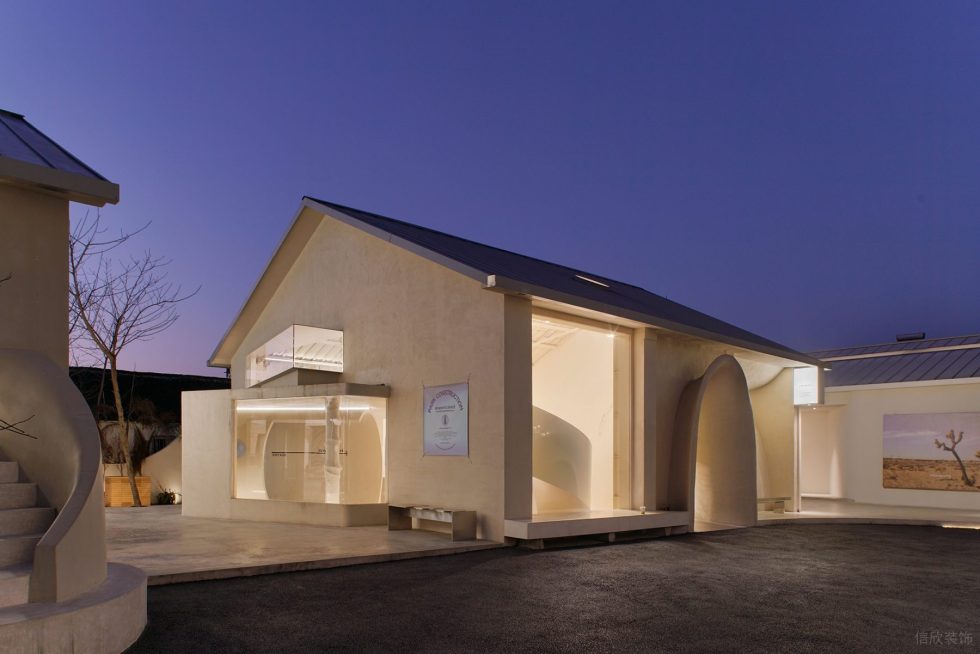 深圳市福田區石廈復古風Moments攝影基地裝修設計實景效果圖-攝影基地室外夜景 深圳市福田區石廈復古風Moments攝影基地裝修設計實景效果圖-攝影基地室外夜景