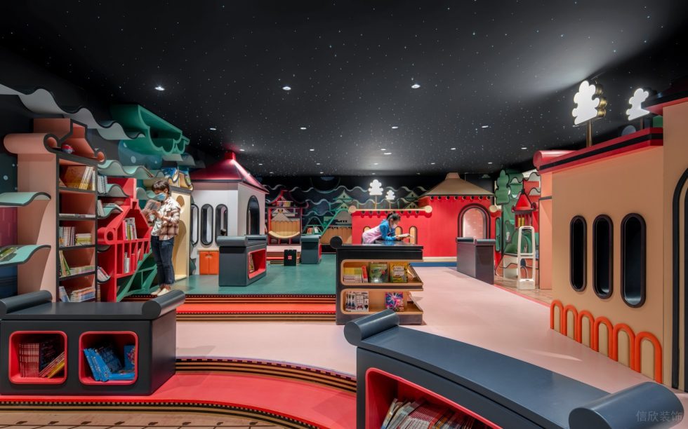 深圳市羅湖區(qū)寶安南新中式風(fēng)書店裝修設(shè)計(jì)-兒童游樂場(chǎng)閱讀區(qū) 深圳市羅湖區(qū)寶安南新中式風(fēng)書店裝修設(shè)計(jì)-兒童游樂場(chǎng)閱讀區(qū)