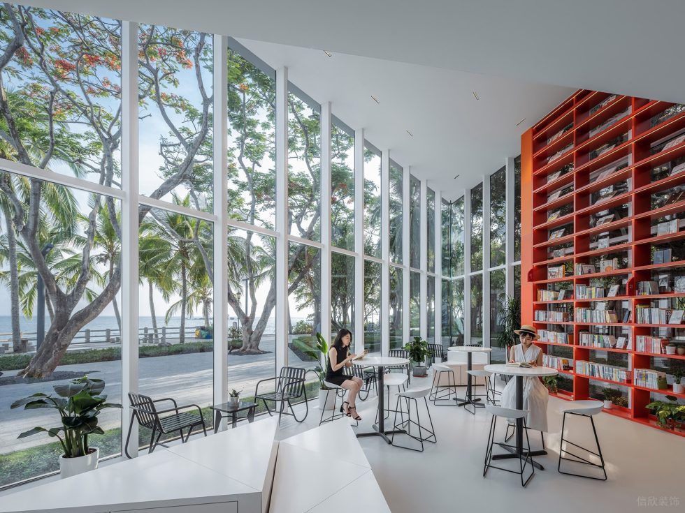 深圳市羅湖區布心現代風天涯書局裝修設計實景圖 -陽光街景閱讀區 深圳市羅湖區布心現代風天涯書局裝修設計實景圖 -陽光街景閱讀區