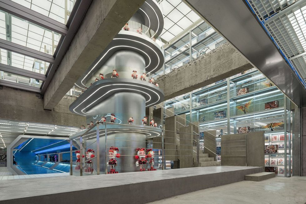 深圳市南山區(qū)后海新型科技風(fēng)潮牌店買手店X11全球旗艦店裝修設(shè)計(jì)-大廳 深圳市南山區(qū)后海新型科技風(fēng)潮牌店買手店X11全球旗艦店裝修設(shè)計(jì)-大廳