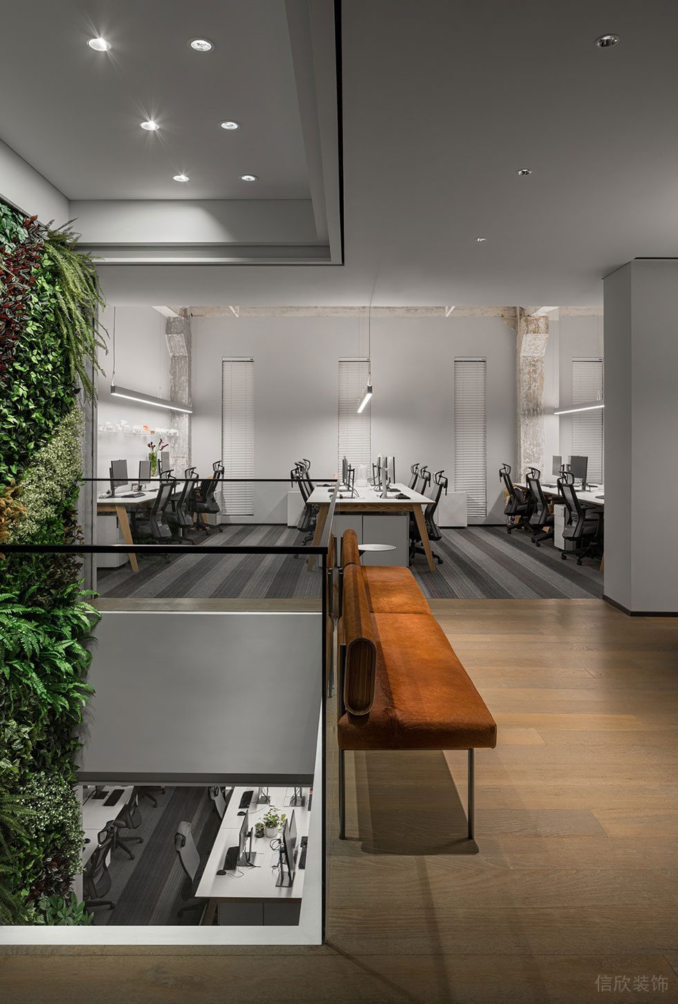 現(xiàn)代簡約時(shí)尚風(fēng)格辦公室裝修設(shè)計(jì)方案 工作區(qū)