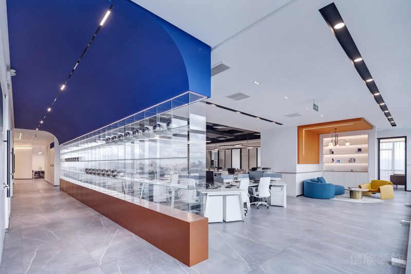 南山區(qū)科技園香港中文大學(xué)深圳產(chǎn)學(xué)白色主調(diào)公司裝修設(shè)計方案 區(qū)域概覽圖