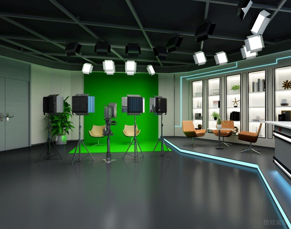 深圳工商銀行直播間虛擬直播區