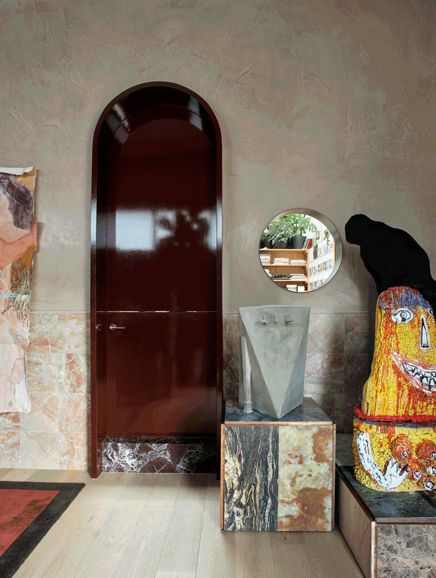 深圳市南山區(qū)深圳灣科技生態(tài)園地中海風(fēng)格辦公室裝修設(shè)計(jì)方案 入口拱形門(mén)