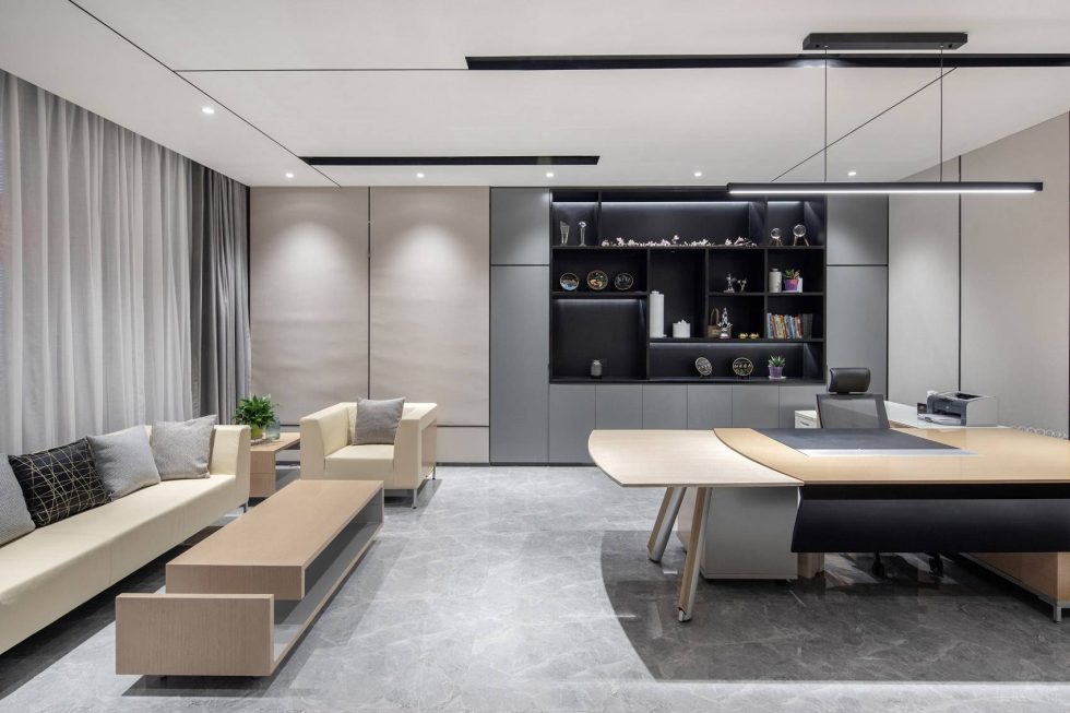 米白色極簡風(fēng)辦公室裝修設(shè)計(jì)米灰色經(jīng)理辦公室 米白色極簡風(fēng)辦公室裝修設(shè)計(jì)米灰色經(jīng)理辦公室