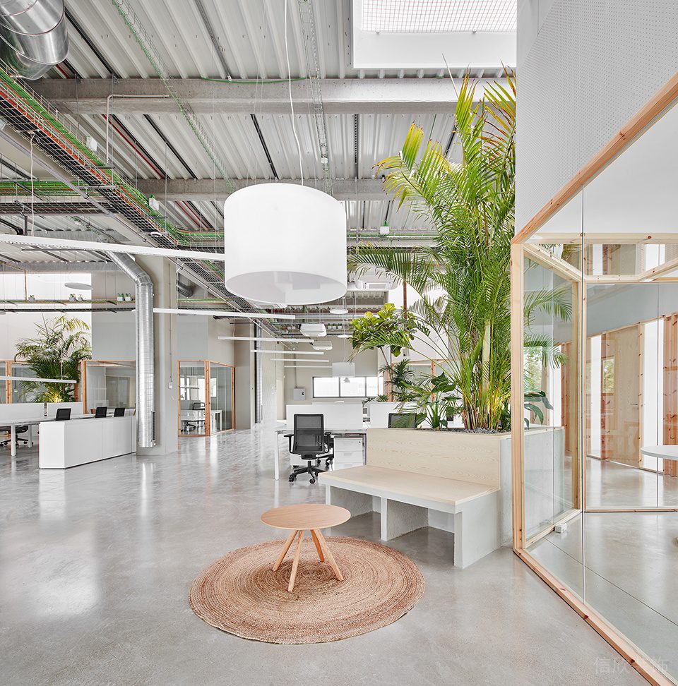 素木色簡約自然風辦公室裝修設計原木色茶幾 素木色簡約自然風辦公室裝修設計原木色茶幾