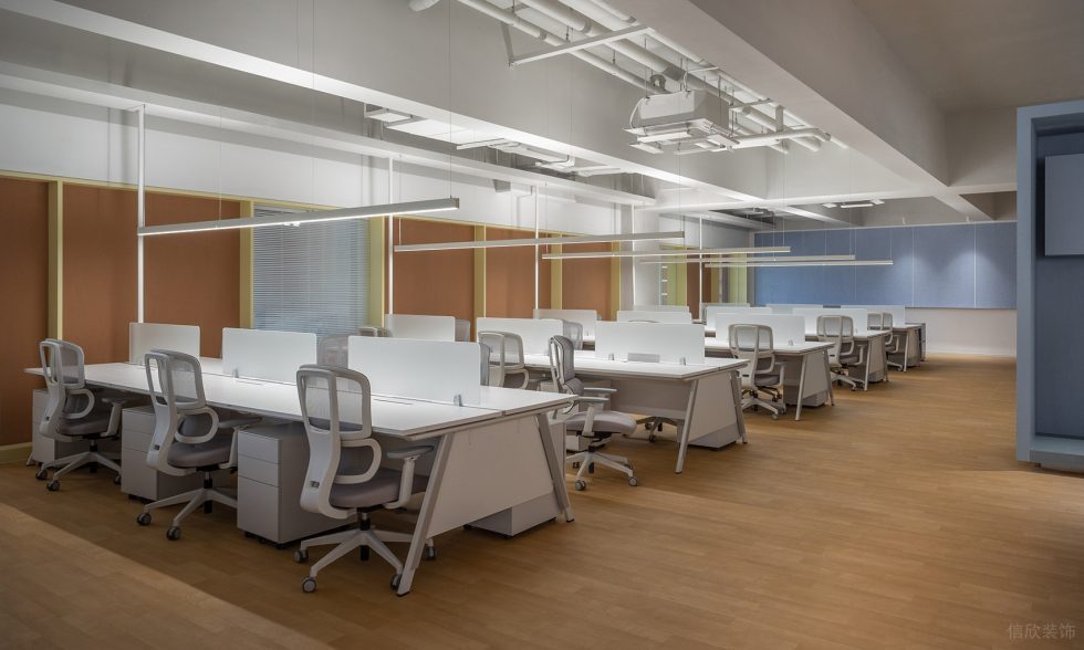 清雅色簡約風(fēng)辦公室裝修設(shè)計(jì)白木色辦公區(qū) 清雅色簡約風(fēng)辦公室裝修設(shè)計(jì)白木色辦公區(qū)