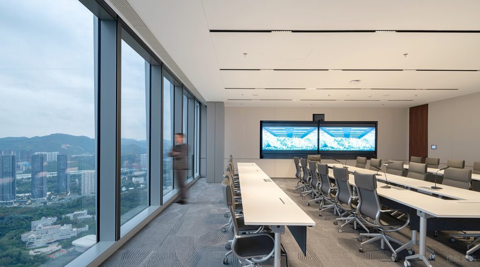高級灰現代簡約風辦公室裝修設計灰白色多媒體座談室 高級灰現代簡約風辦公室裝修設計灰白色多媒體座談室