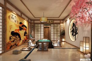 深圳寶安西鄉棋中式棋牌室裝修設計