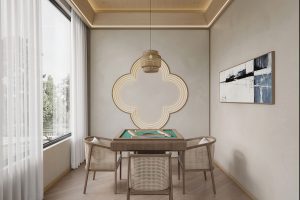 深圳福田沙尾棋牌室麻將室裝修設計