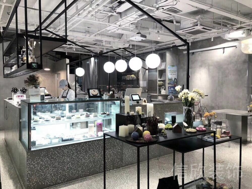 面包店收銀臺玻璃面包展示柜設(shè)計圖