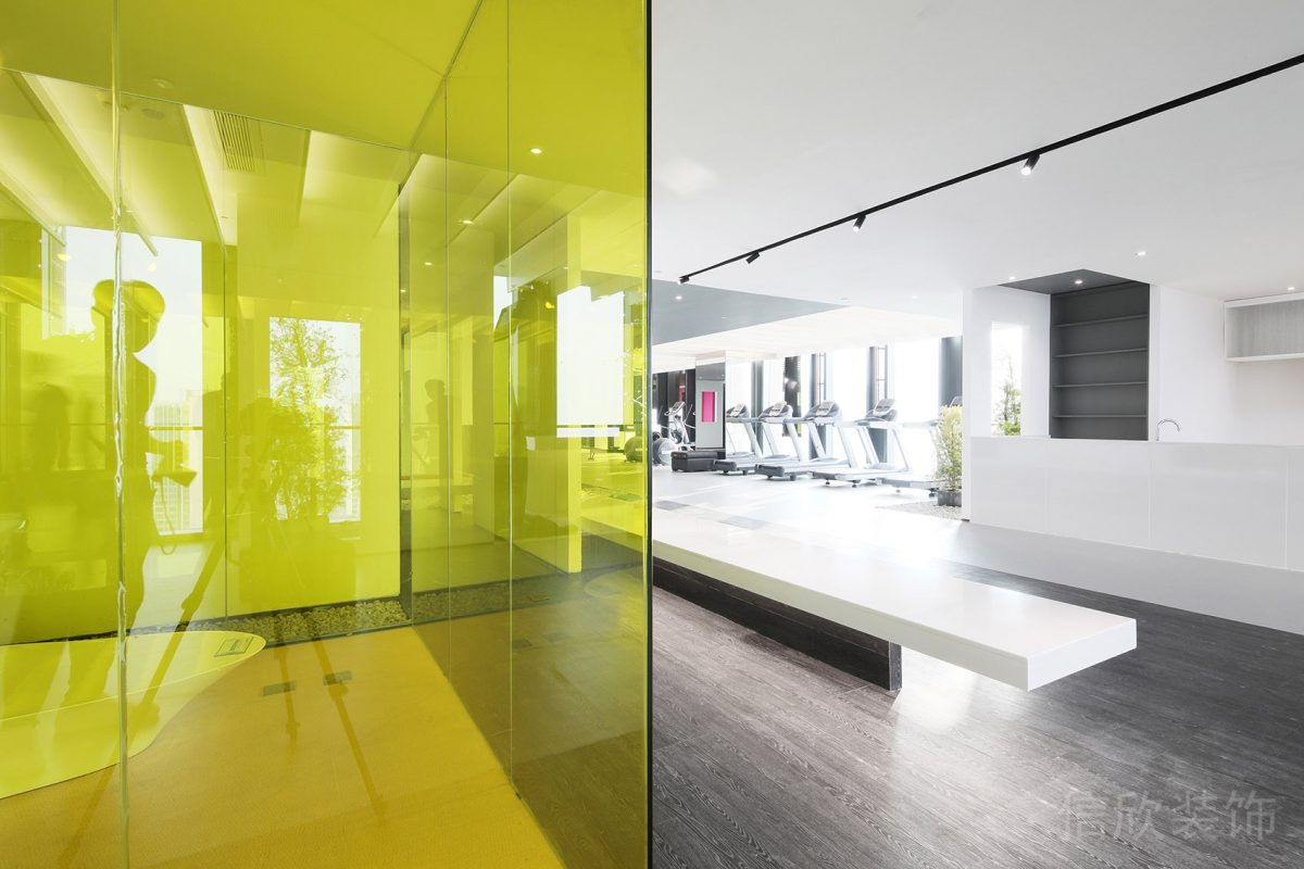 辦公室健康運動健身房休息區(qū)裝修設計