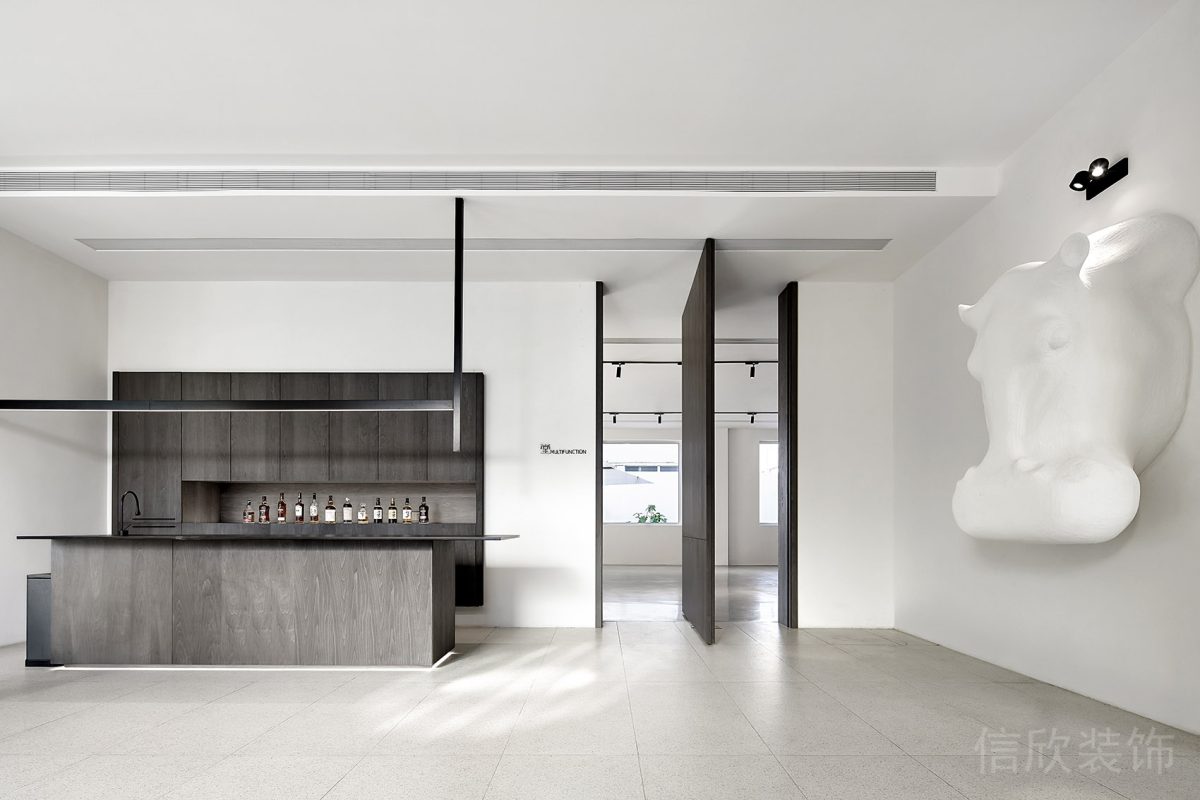 河馬旋轉(zhuǎn)偏軸門茶水間簡(jiǎn)約風(fēng)設(shè)計(jì)