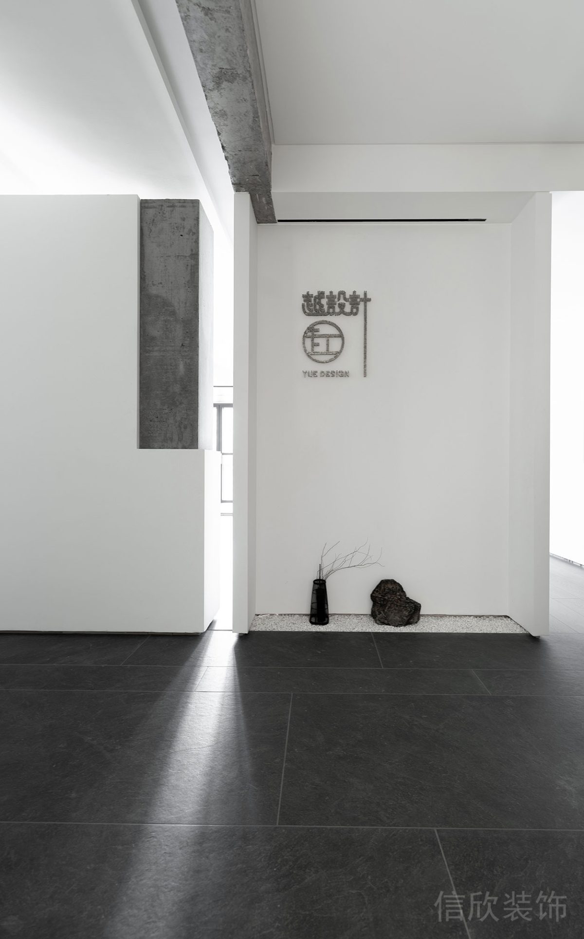 簡(jiǎn)約現(xiàn)代風(fēng)辦公空間端景設(shè)計(jì)