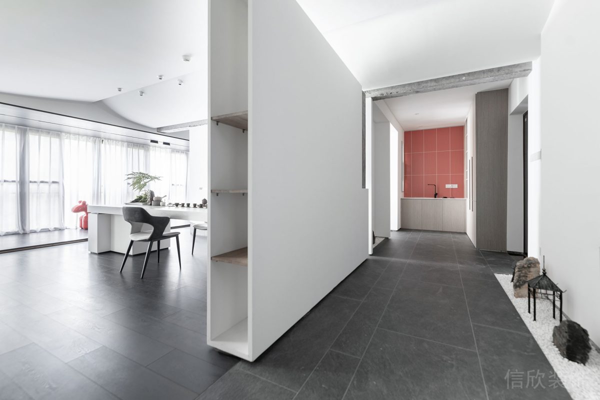 簡(jiǎn)約現(xiàn)代風(fēng)辦公空間過(guò)道設(shè)計(jì)