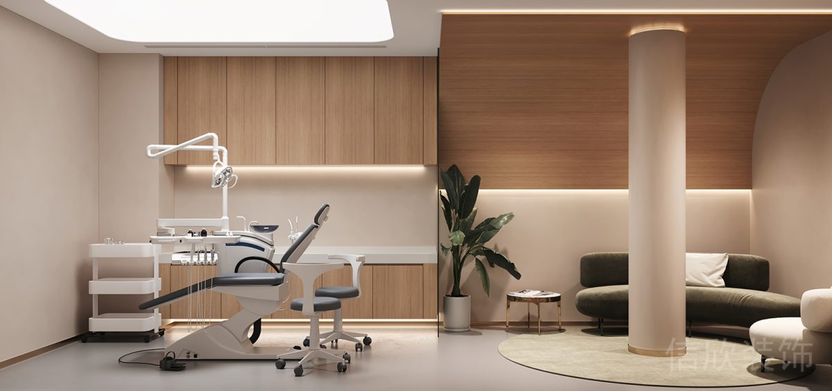 天安科技產(chǎn)業(yè)園口腔中心圓形沙發(fā)設(shè)計