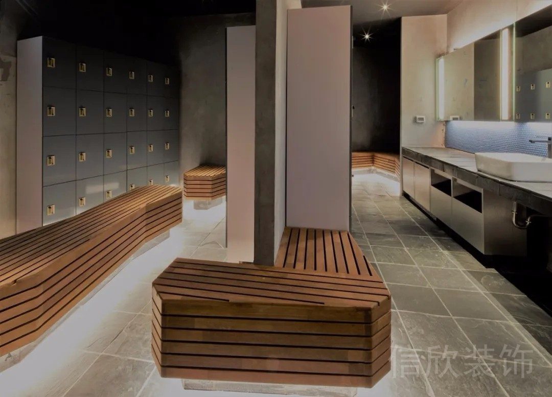 更衣室木飾面簡(jiǎn)約風(fēng)瑜伽舞蹈機(jī)構(gòu)設(shè)計(jì)圖