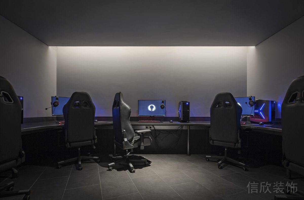 現(xiàn)代簡(jiǎn)約環(huán)形桌椅包間裝修設(shè)計(jì)