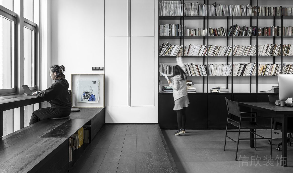 現(xiàn)代簡(jiǎn)約階梯式桌椅辦公室裝修設(shè)計(jì)