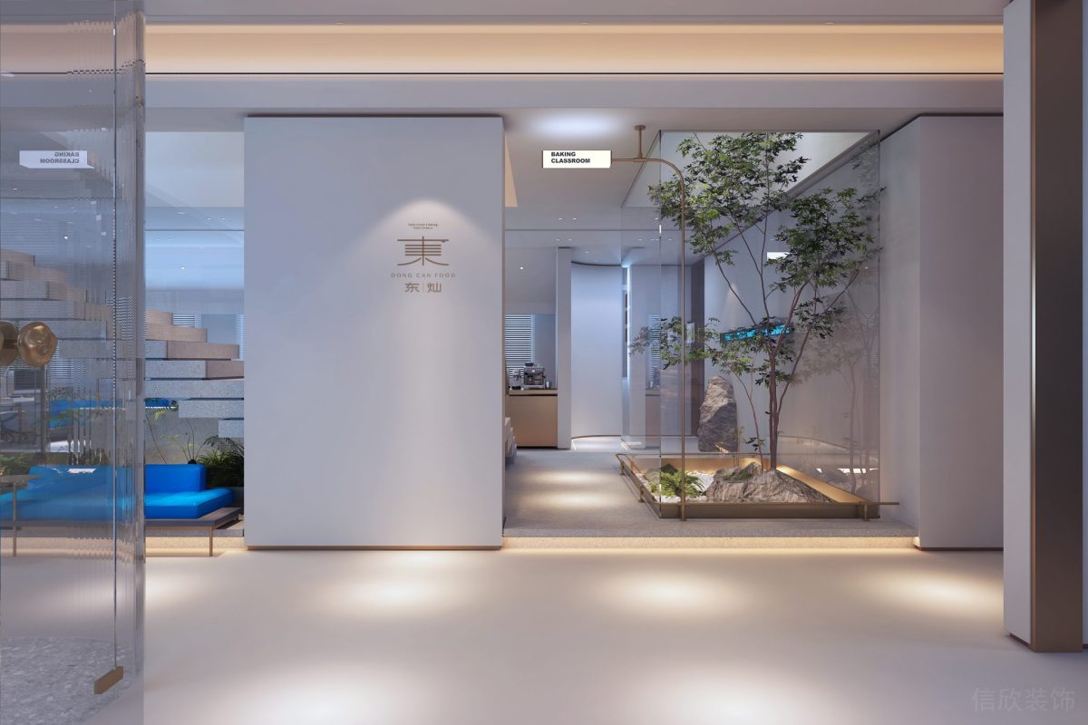 微景觀設(shè)計玻璃櫥窗設(shè)計墻體效果美容院過道裝修